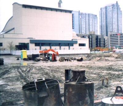 construction begins