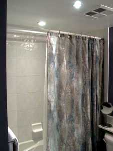 New bathroom lights.