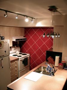 Painted kitchen 1