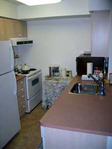 Kitchen before.