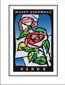 Stained glass card